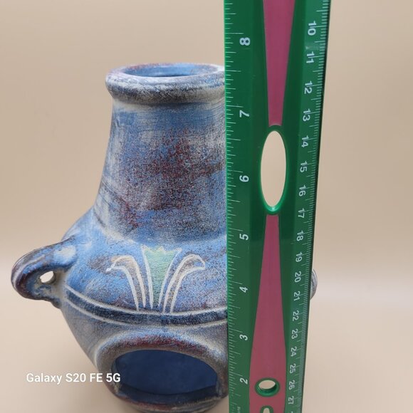 CHIMINEA SHAPED POTTERY VOTIVE OR TEA LIGHT CANDLE HOLDER - Picture 14 of 14